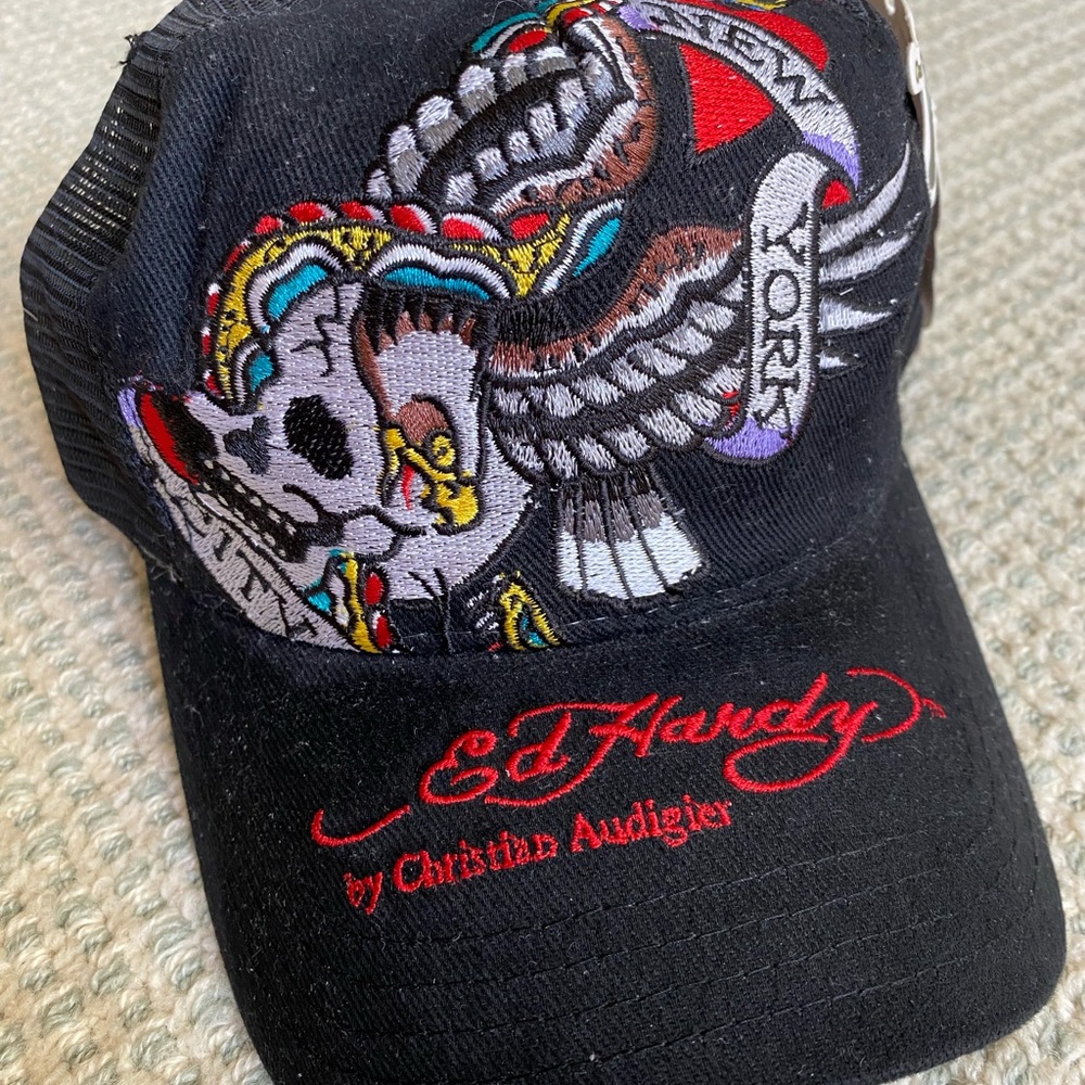 Ed Hardy trucker hat